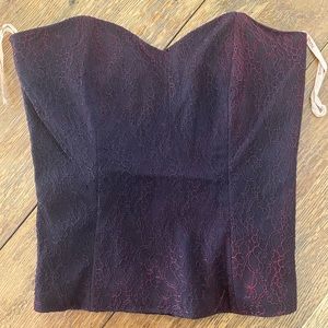 Vintage Lace Bustier from Neiman Marcus